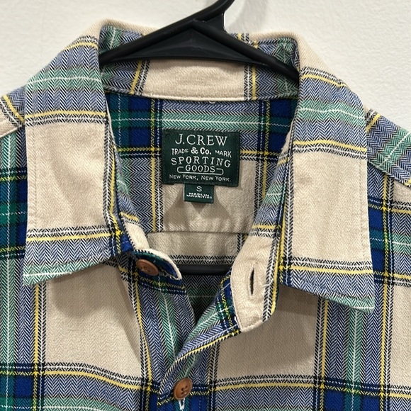 J. Crew Trade & Co. Mark Sporting Goods. 100% Cotton Size Small l/s button down - Picture 2 of 7